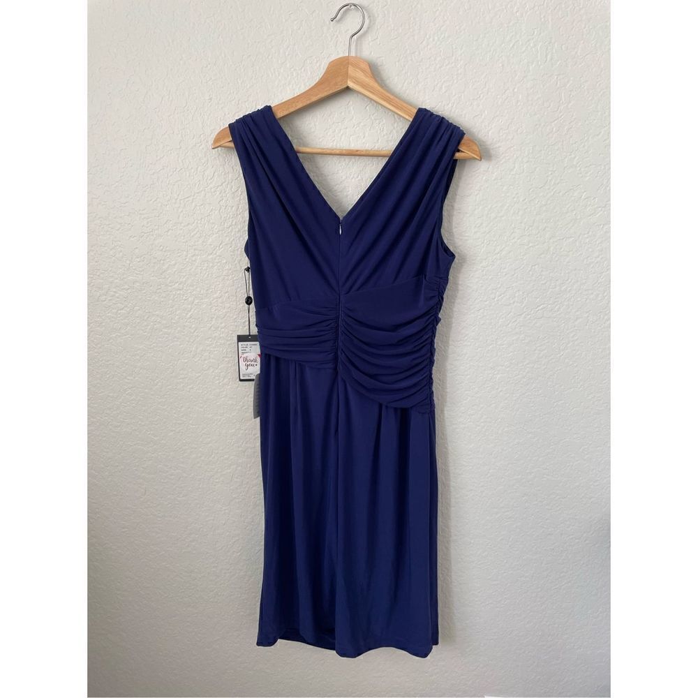 🆕 NWT Adrianna Papell Woman’s size 8 dress blue - Picture 10 of 10